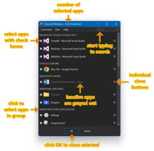 6 Ways To Close Multiple Apps Simultaneously On Windows - Hawkdive.com