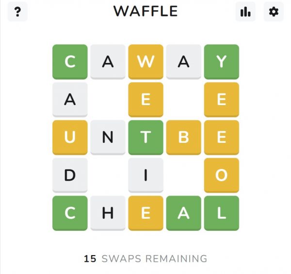 All About Waffle Game An Addictive Wordle Spinoff