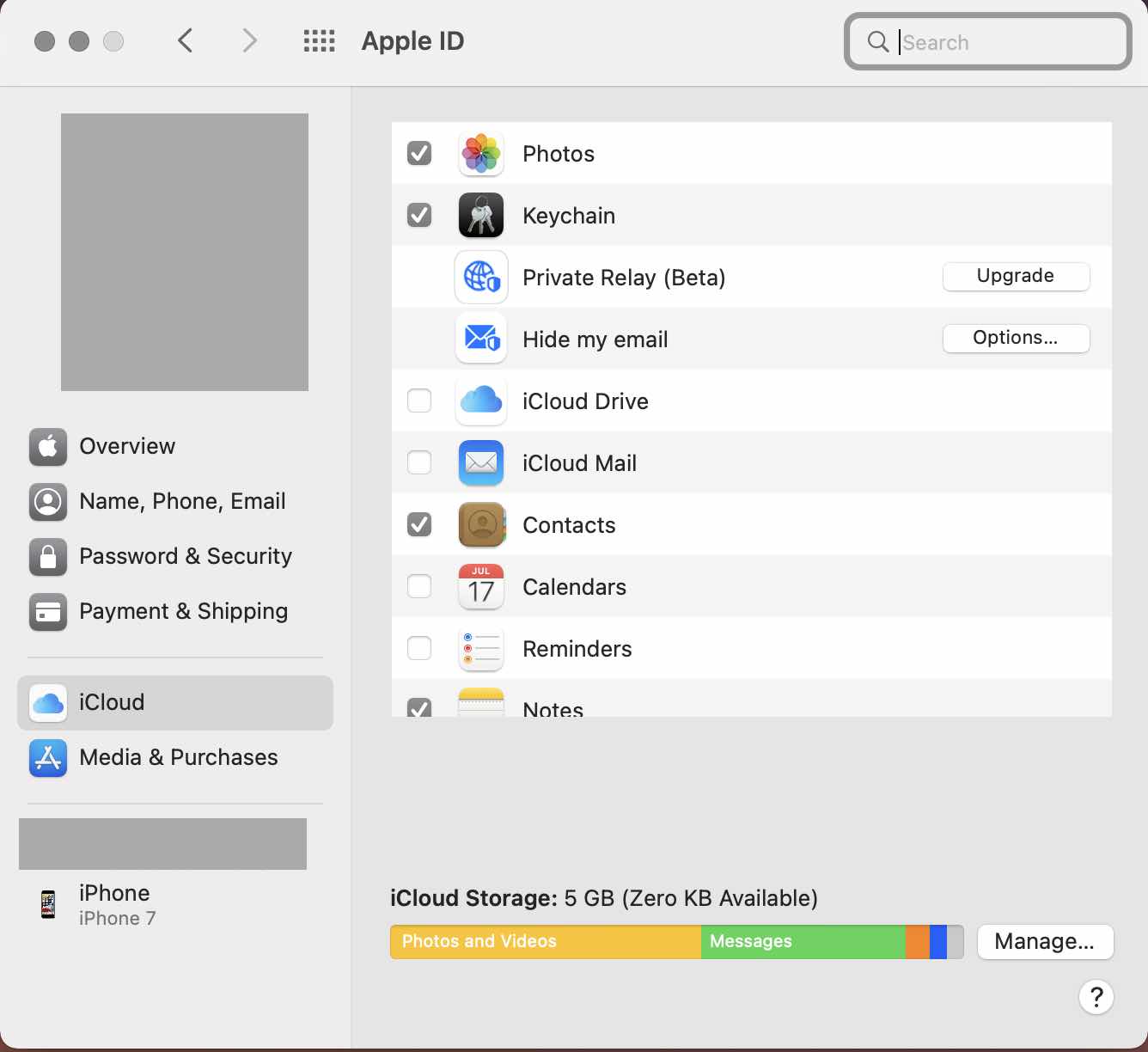 how can i free up space in icloud storage