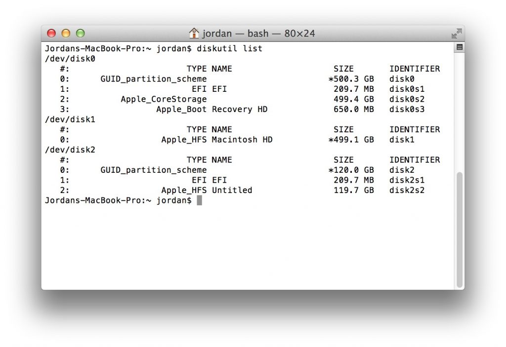 Delete Partition Mac Terminal Contactsjes