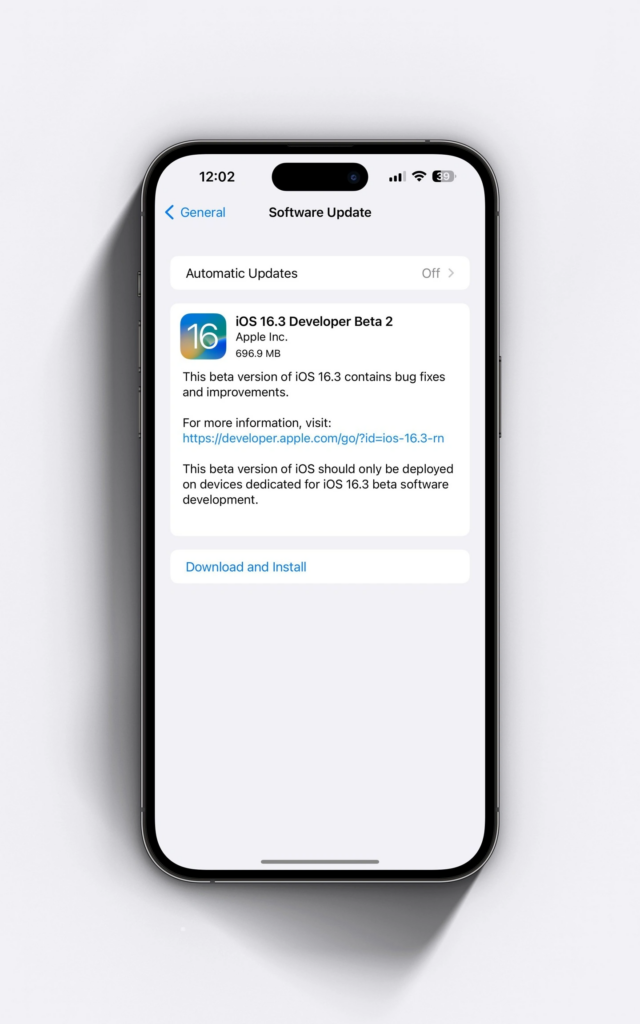 How To Download And Install iOS 16.3 Developer Beta 2 On iPhone ...