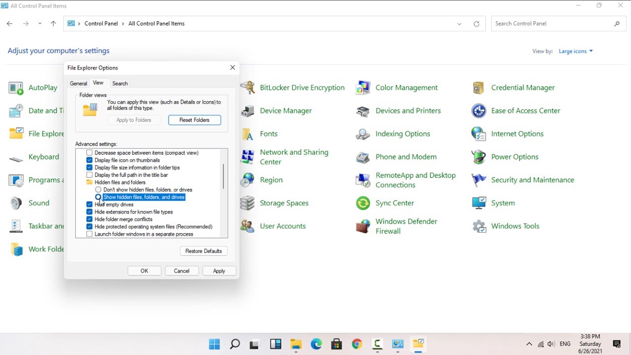 How To Show Hidden Files And Folders In Windows 11 8683